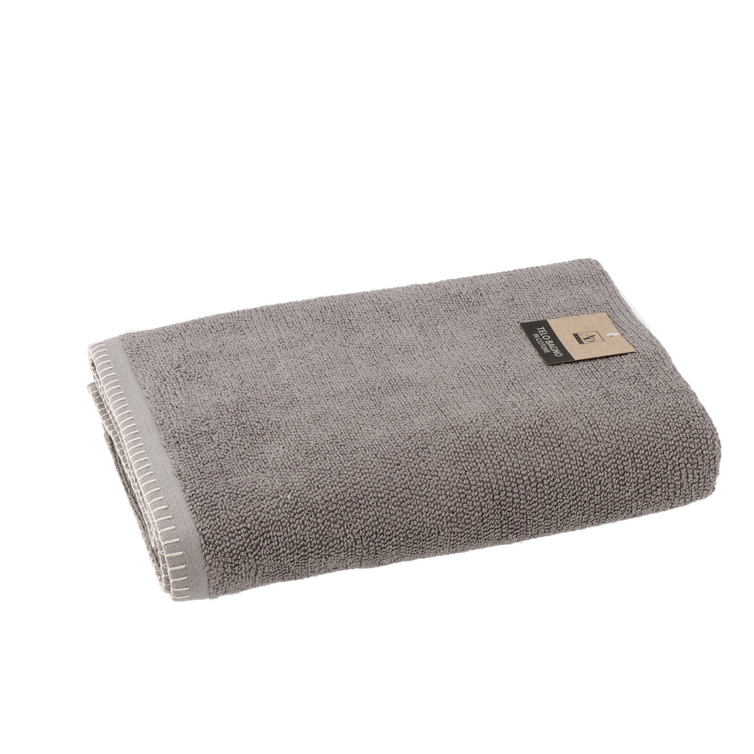 regalo italiano regalo italiano telo bagno rob 90 x 140 cm grigio ean 8021785737778