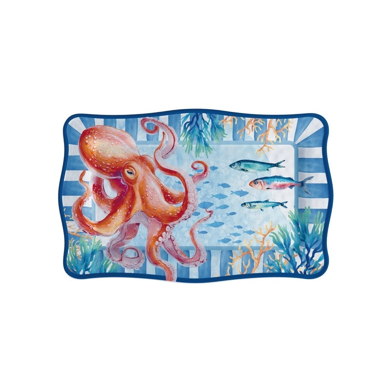 regalo italiano regalo italiano vassoio rettangolare deep in melamina 36 x 23 m cm h 2 cm ean 8057586196339