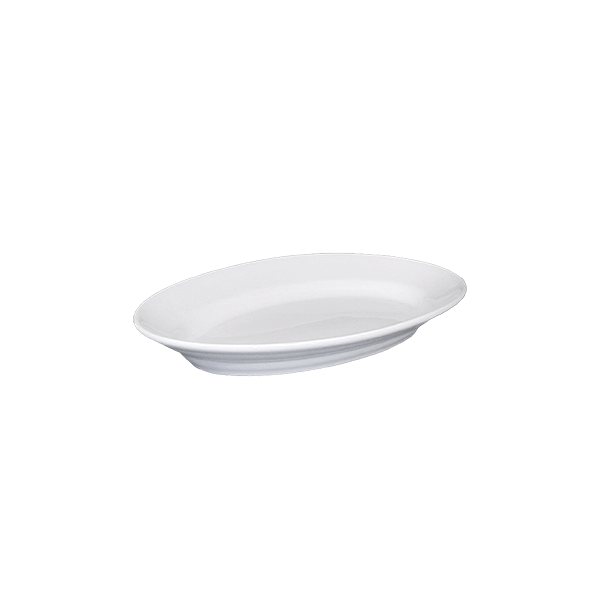 saturnia saturnia piatto ovale l 25 x 17 cm h 32 cm porcellana tivoli bianco ean 8003342080015