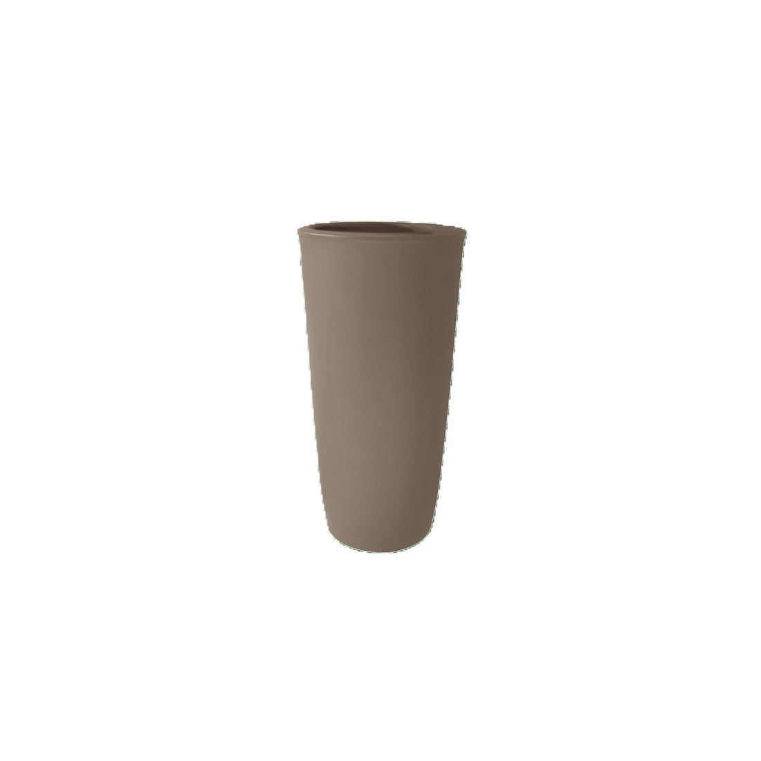 Arreda con il vaso colonna TeraPlast Dafne 50 Cappuccino, resina riciclabile Ø50×H99 cm, 46 lt, indoor/outdoor. Design slanciato.