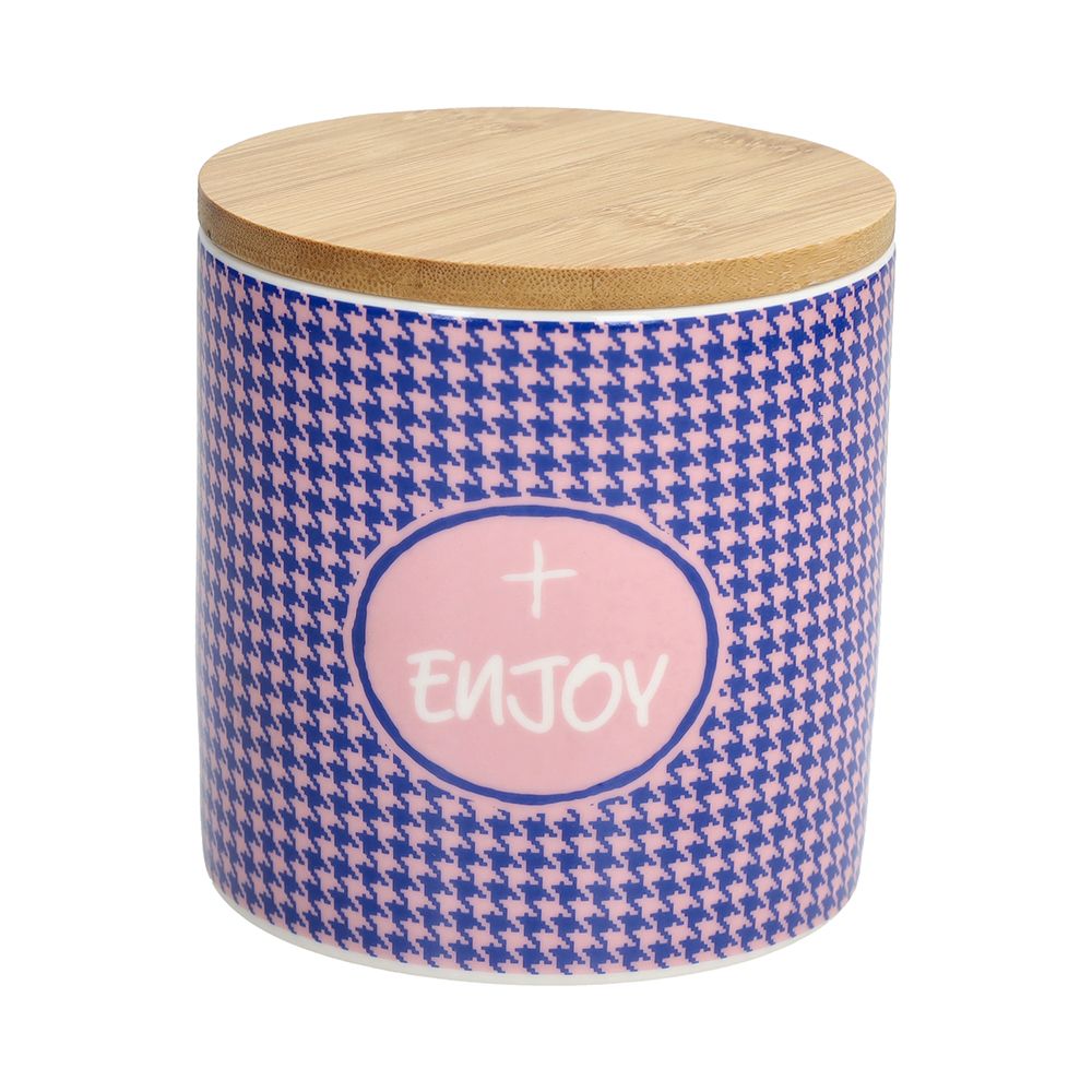 tognana tognana barattolo enjoy good vibes 500 cc new bone china viola ean 8056444538373