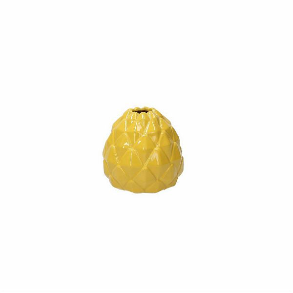 tognana tognana vaso ananas h 10 cm home decor tropicana giallo ean 8056444323887