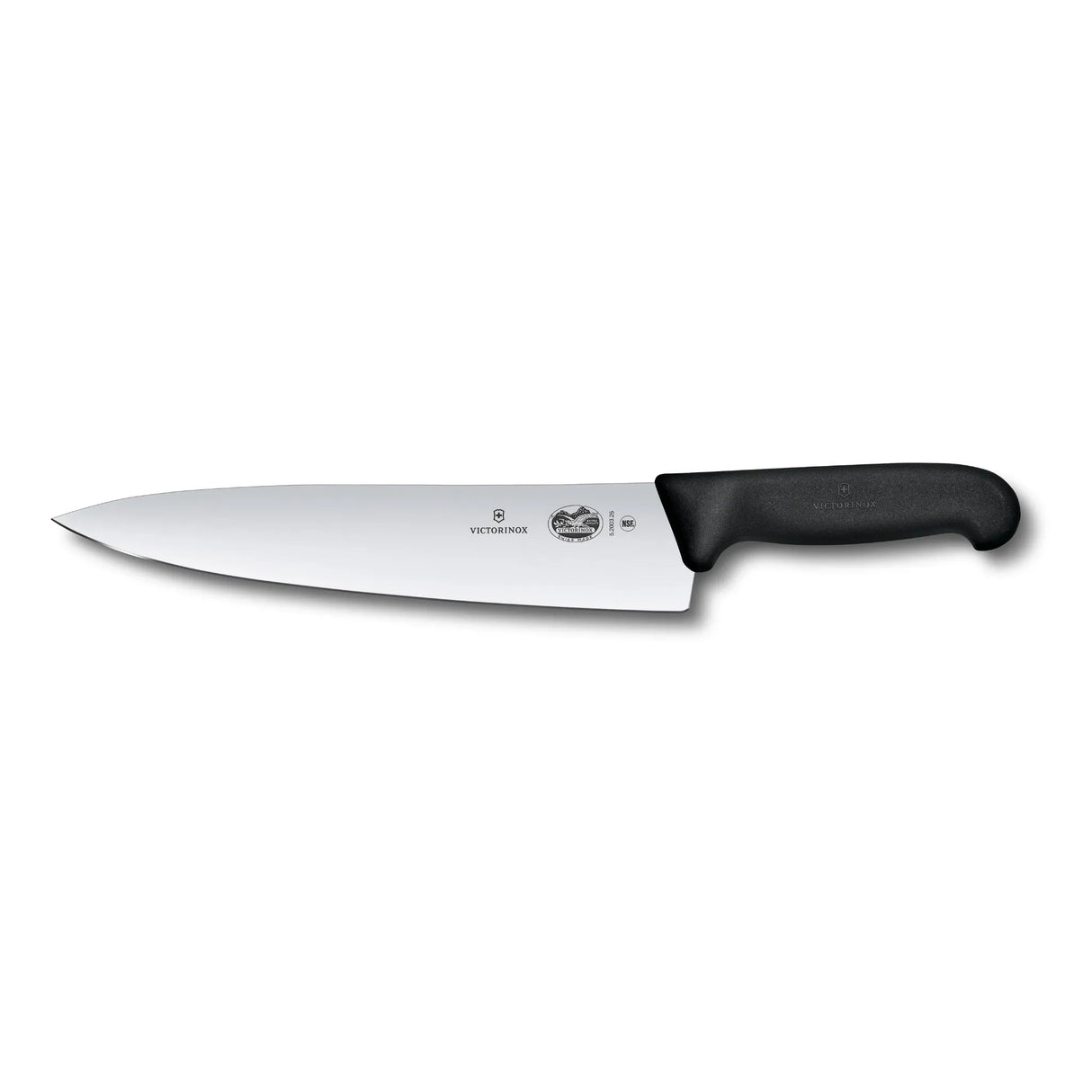 victorinox victorinox coltello cucina lama 25 cm manico fibrox nero ean 7611160501325