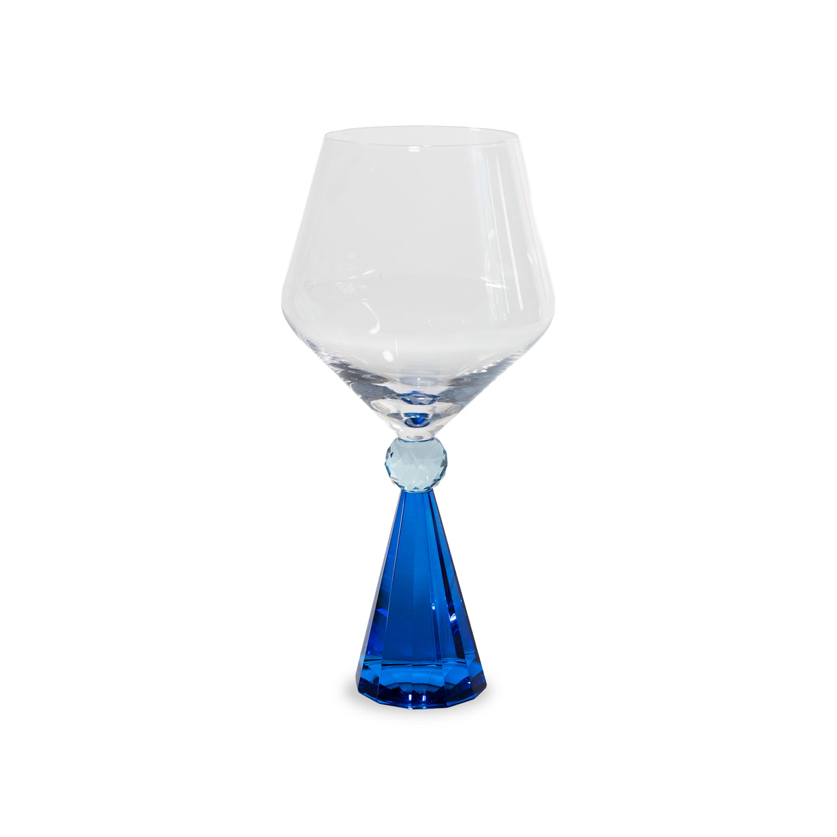 wd lifestyle wd lifestyle calice per gin tonic in verto base effetto diamante blu ean 8055035683959
