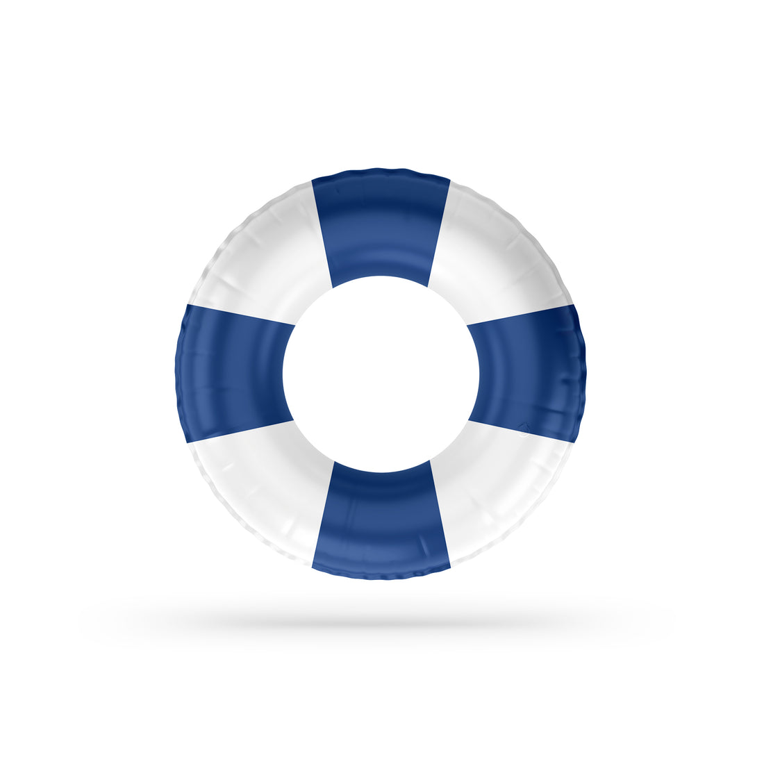 wd lifestyle wd lifestyle salvagente gonfiabile decorazione fasce bianche e blu