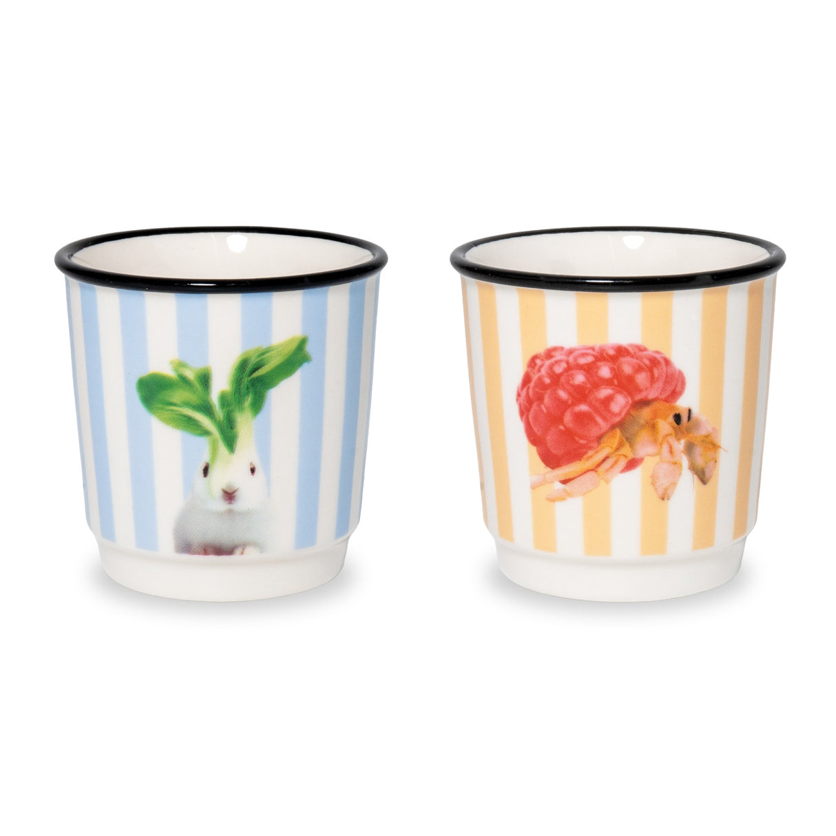 wd lifestyle wd lifestyle set 2 bicchierini caffe decoro paguro e coniglio ean 8055035684260