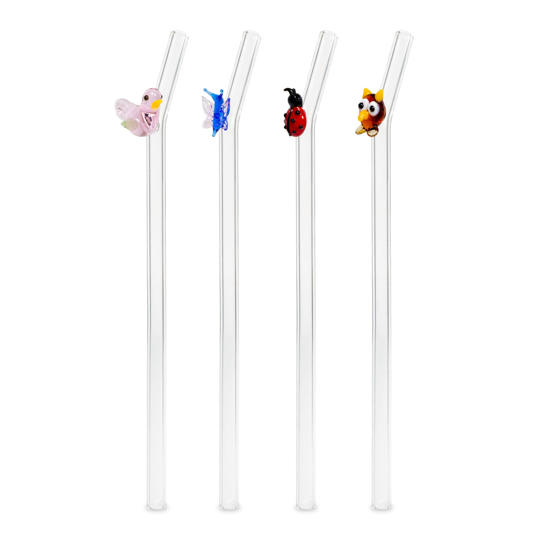 wd lifestyle wd lifestyle set 4 cannucce in vetro scovolino decoro animali ean 8055035685366