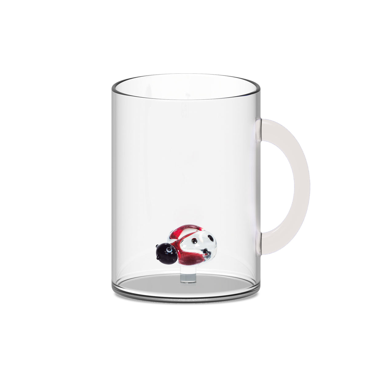wd lifestyle wd lifestyle tazza vetro borosilicato cc 420 ml decoro coccinella ean 8055035684130