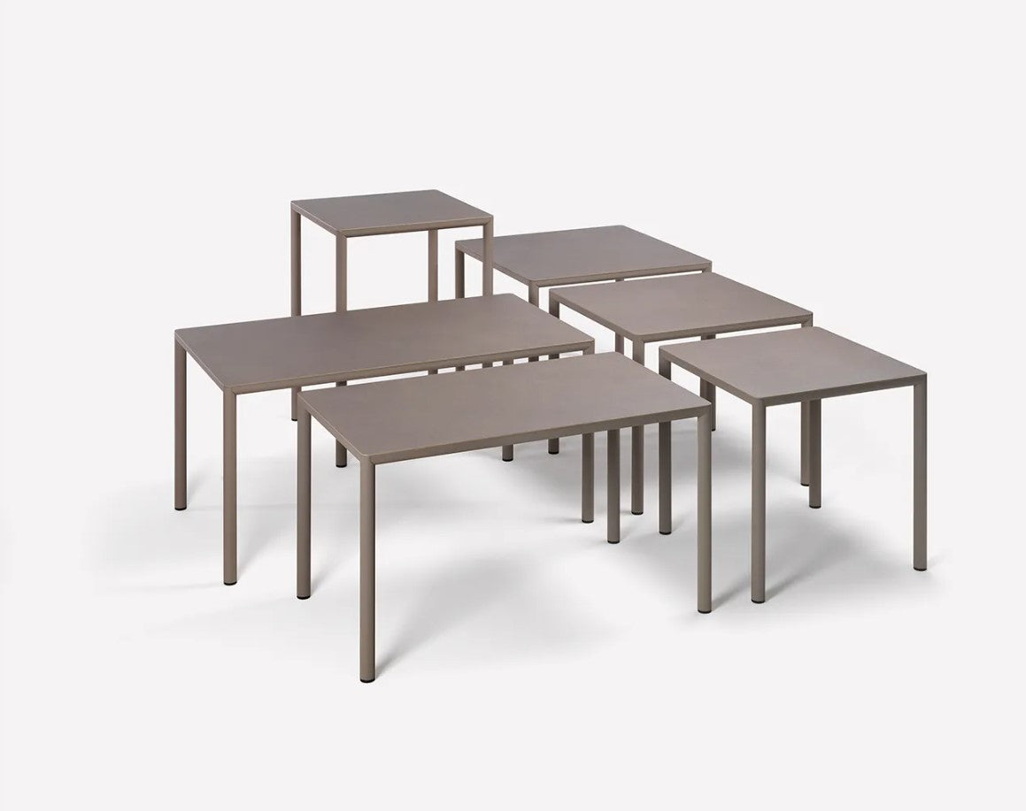 nardi nardi piave 80 tavolo quadrato verniciato corda lamin materia corda ean 8010352554689