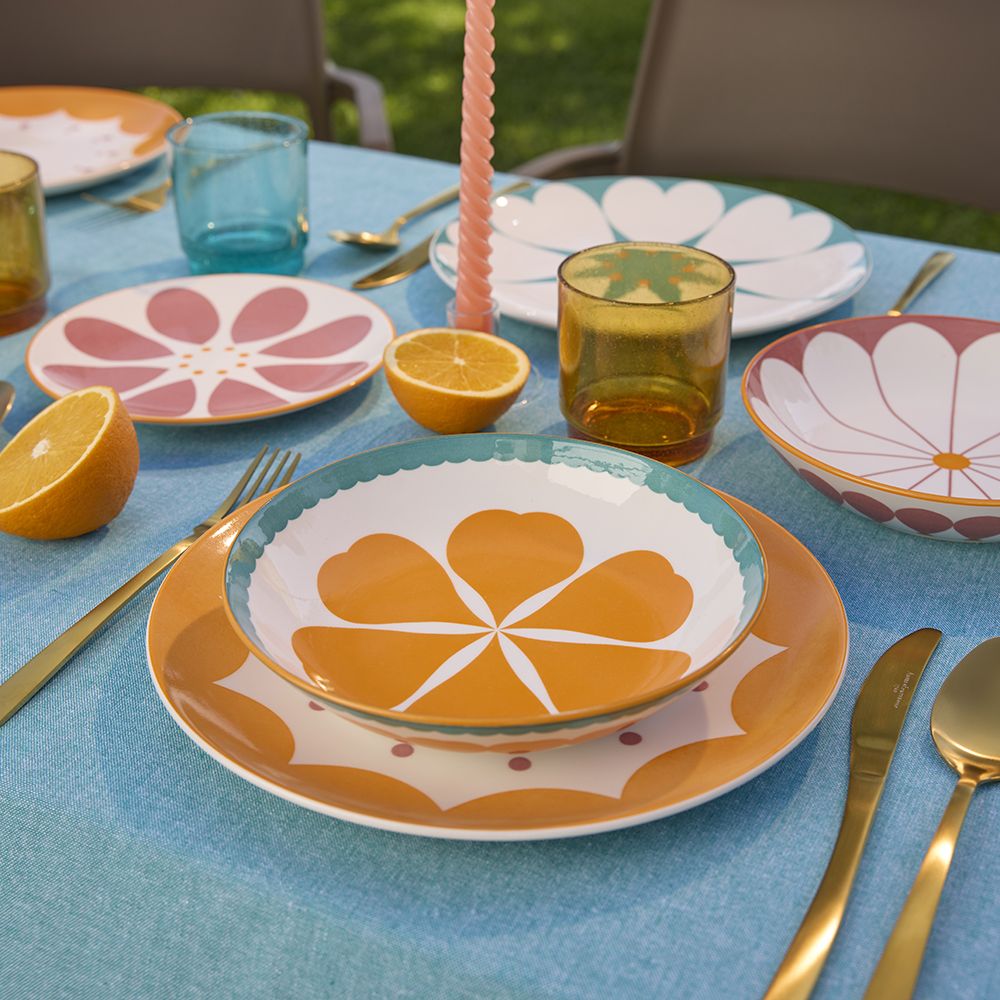 tognana tognana servizio tavola moon madame 18 pz porcellana multicolor ean 8056444549430