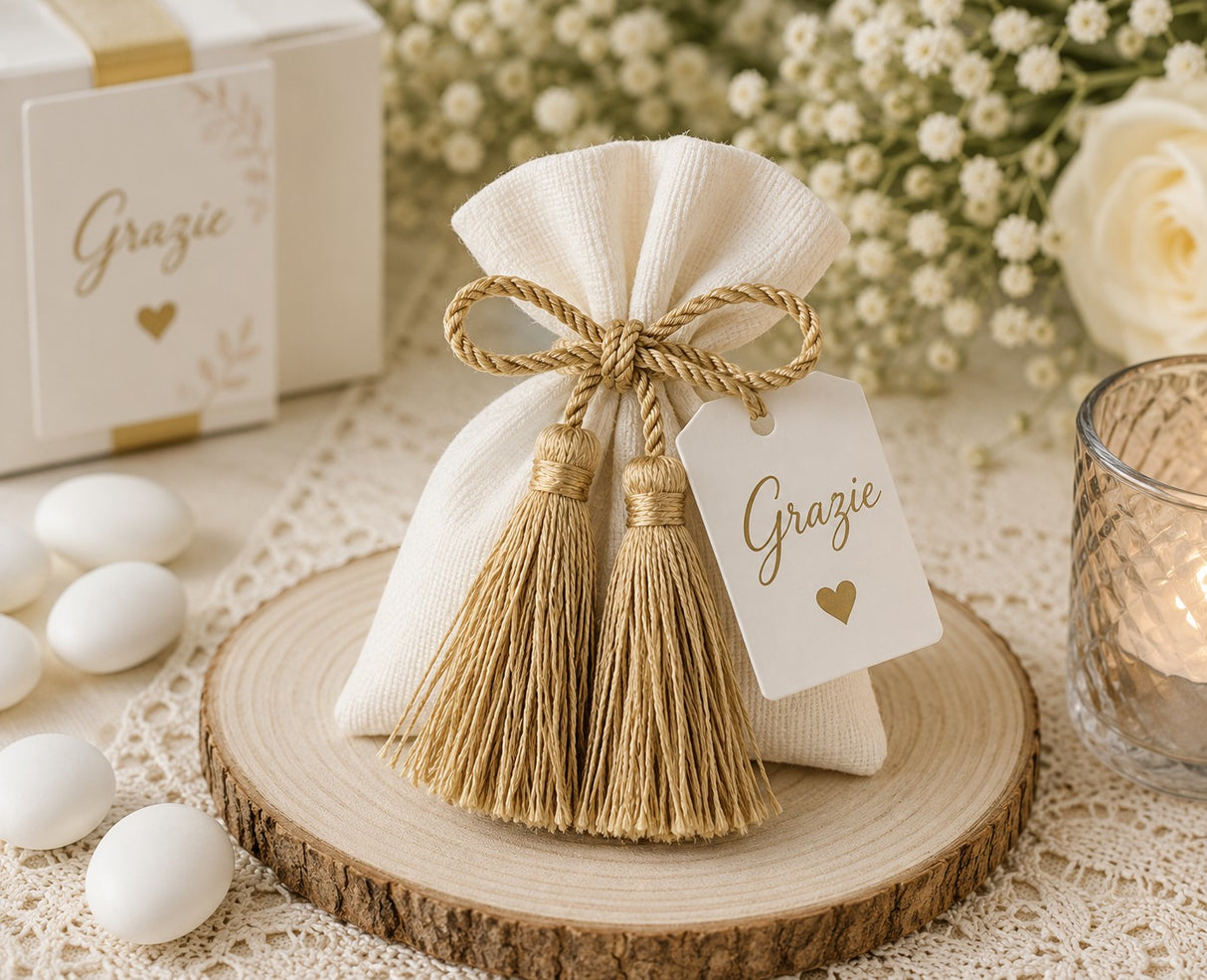 cupidoco cupidoco fiocco con nappe oro h 60 mm bomboniera elegante per nascita battesimo e comunione ean 8058196010497