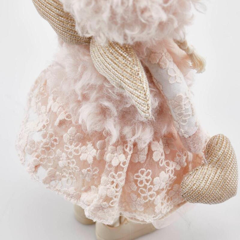 edg enzo de gasperi edg enzo de gasperi bimba renna natale h 39 cm scatola regalo pink ean 8059824183866