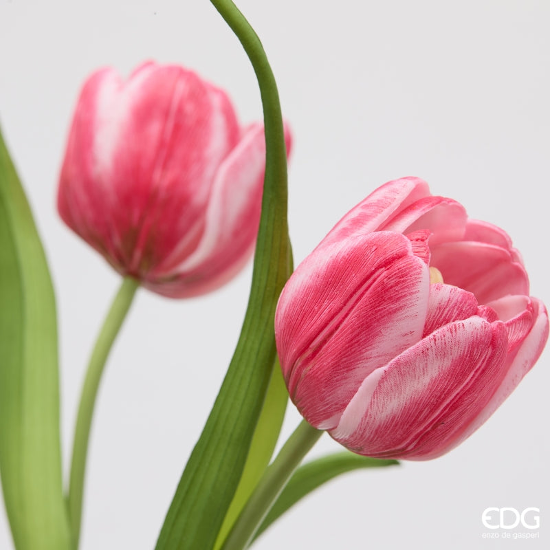 edg enzo de gasperi edg enzo de gasperi bouquete tulipano chiuso x4 h 40 cm con bocciolo mauve ean 8059824612823