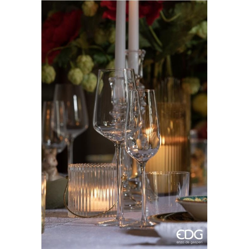 edg enzo de gasperi edg enzo de gasperi calice vino h 245 cm d 105 cm 600 ml vetro cf 4 pz ean 8056372689031