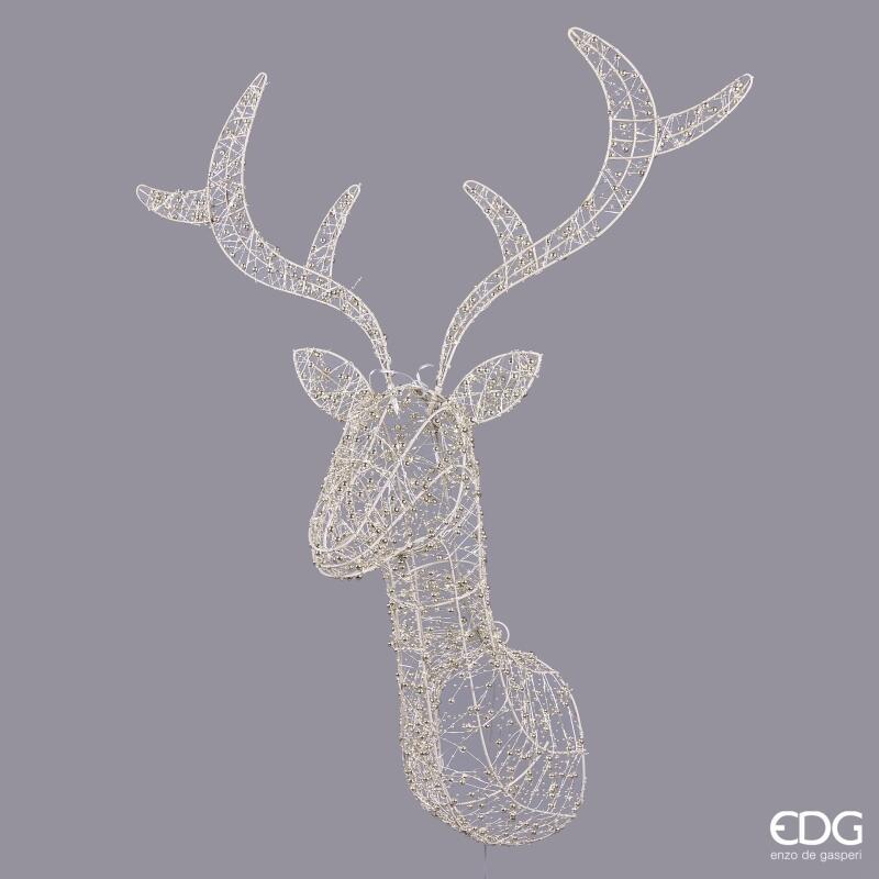 edg enzo de gasperi edg enzo de gasperi decoro renna pearls natale 300 microled h 90 cm l 90 cm l 35 i44 light gold ean 8059824546906