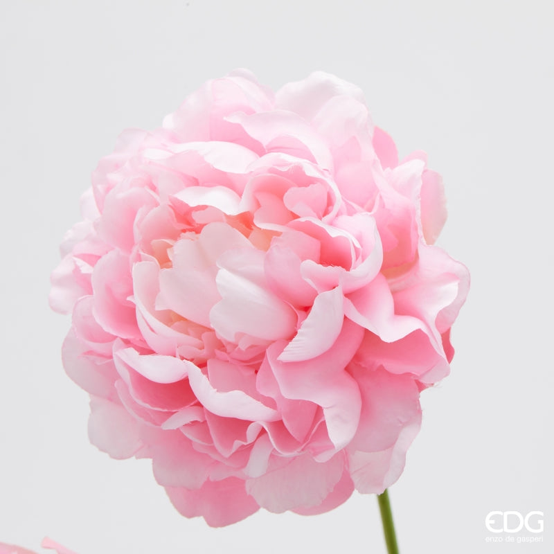 edg enzo de gasperi edg enzo de gasperi peonia ramo x3 con h 67 cm pianta artificiale colore rosa scuro ean 8059824608567