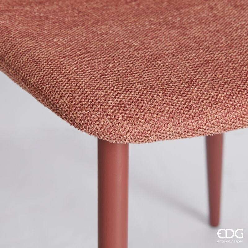 edg enzo de gasperi edg enzo de gasperi sedia charton h 85 x l40 x p52 cm colore ruggine ean 8059824622068
