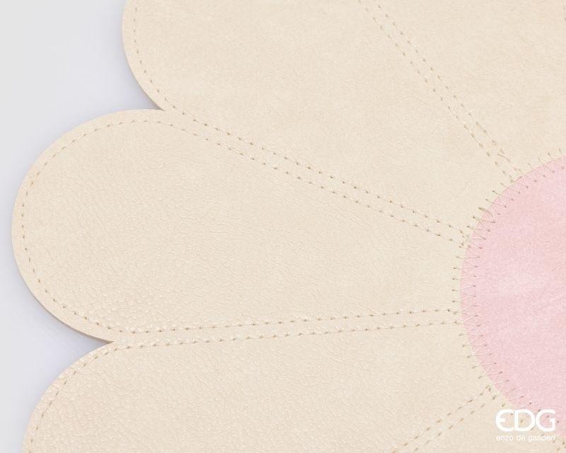 edg enzo de gasperi edg enzo de gasperi tovaglietta margherita d 38 cm pvc bianco rosa ean 8059824624604