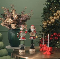 edg enzo de gasperi portacandela natale fiocco h 11 cm l 13 cm l 13 cm red ean 8059824423672