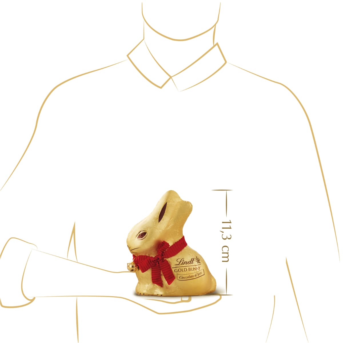 lindt lindt gold bunny affetto latte 100 gr ean 4000539687389