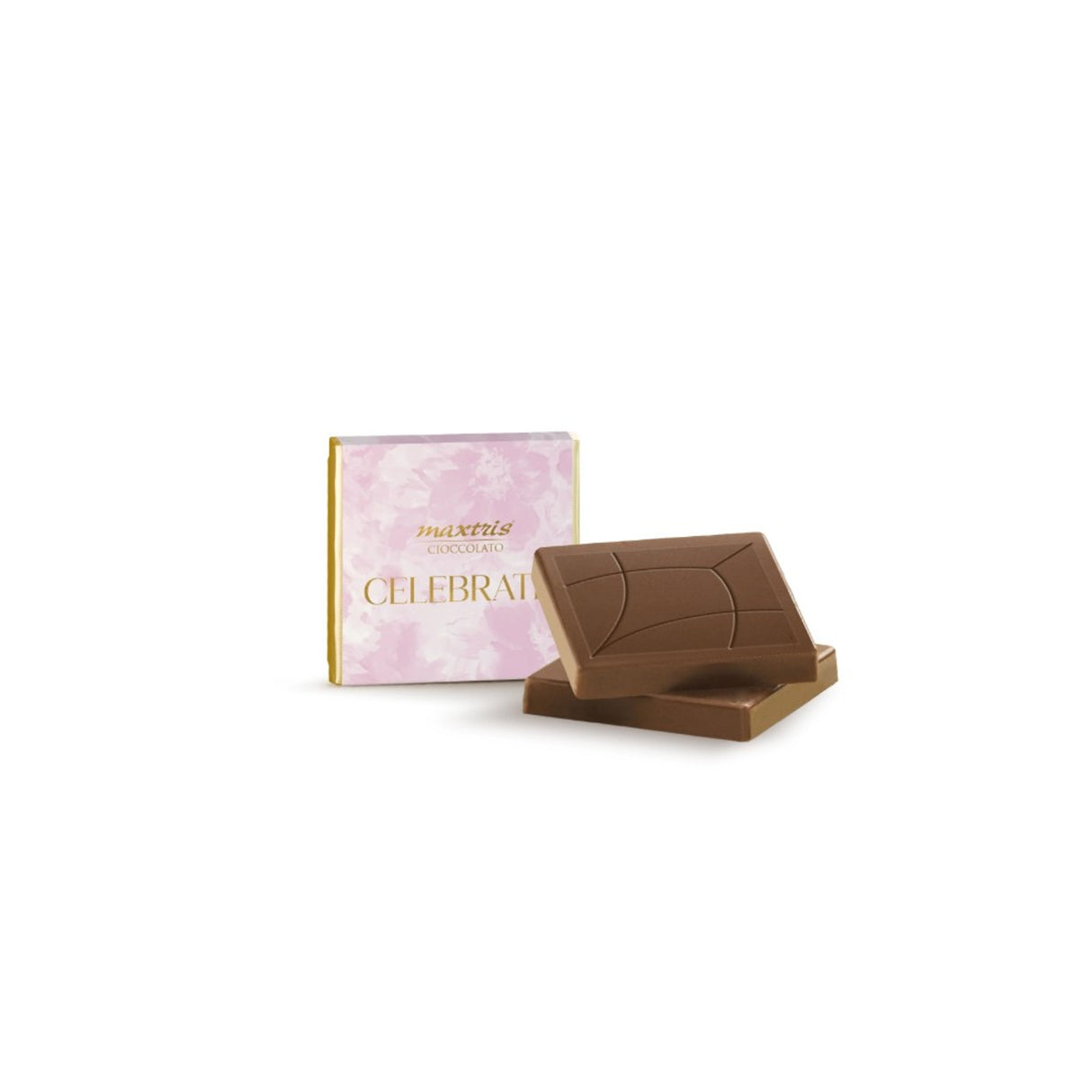 maxtris maxtris celebrate napolitains mini tavolette cioccolato fondente rosa1 kg ean 8022470873535