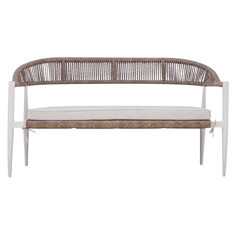 moia greenwood moia greenwood set milano in alluminio bianco e wicker corda salotto giardino con 2 poltrone divano 2 posti e tavolino ean 8013054832697