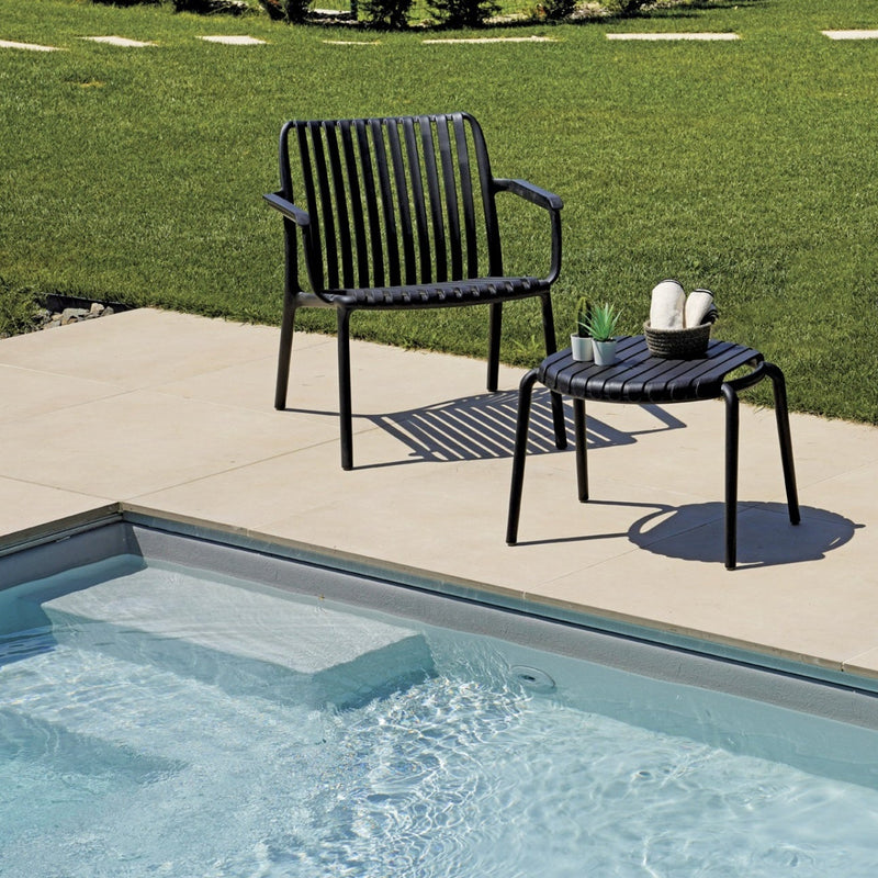 moia greenwood moia greenwood tavolino balcony set valencia in resina antracite tavolino in polipropilene con fibra di vetro design outdoor ean 8013054838149