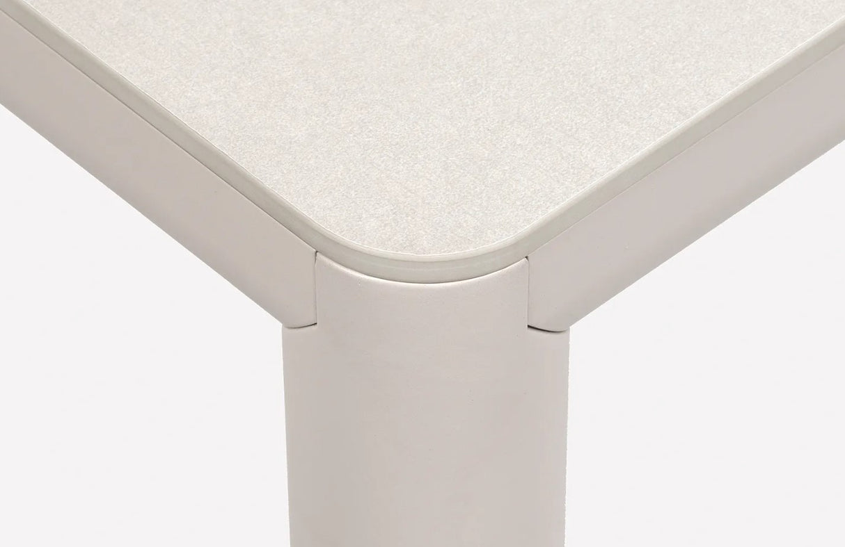 nardi nardi piave 70 tavolo quadrato verniciato tortora lamin materia tortora ean 8010352554399