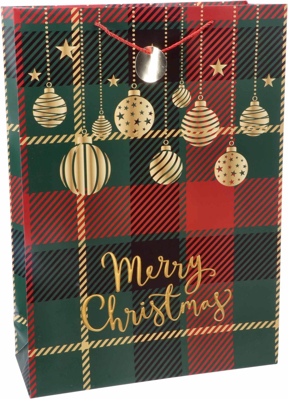 regalo italiano regalo italiano busta regalo di natale carta ass 50 x 20 cm h 70 cm multicolor 1 pz ean 8057586137783