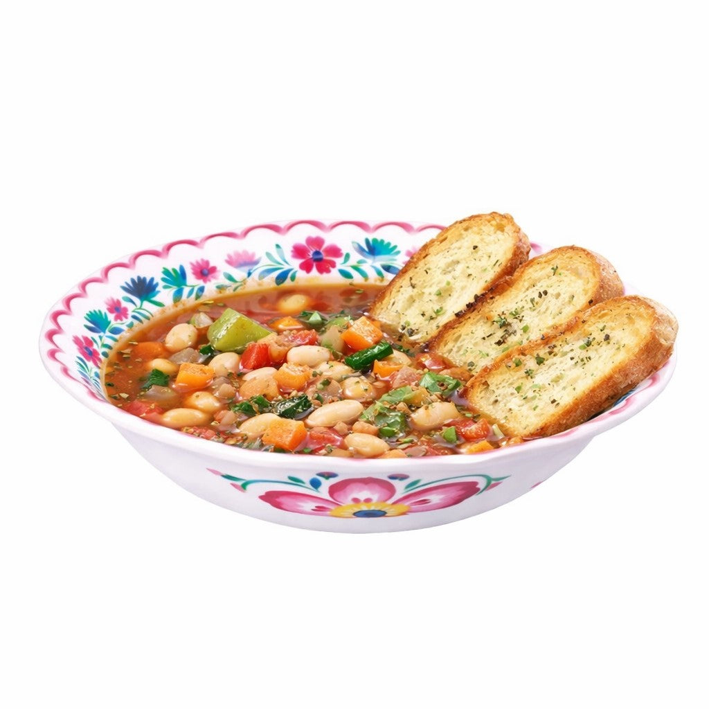 regalo italiano regalo italiano piatto fondo glen in melamina d 22 cm h 5 cm multicolor ean 8057586160750