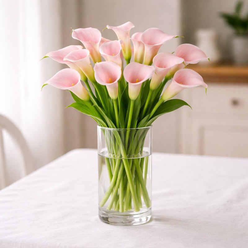 regalo italiano regalo italiano vaso in vetro decorativo d 125 cm h 25 cm vaso alto per fiori e arredo ean 8021785797710
