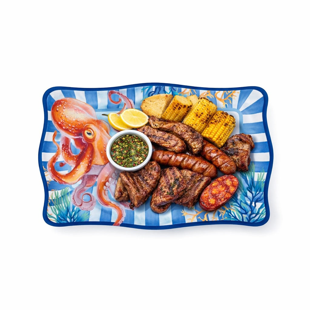 regalo italiano regalo italiano vassoio rettangolare deep in melamina 36 x 23 m cm h 2 cm ean 8057586196339