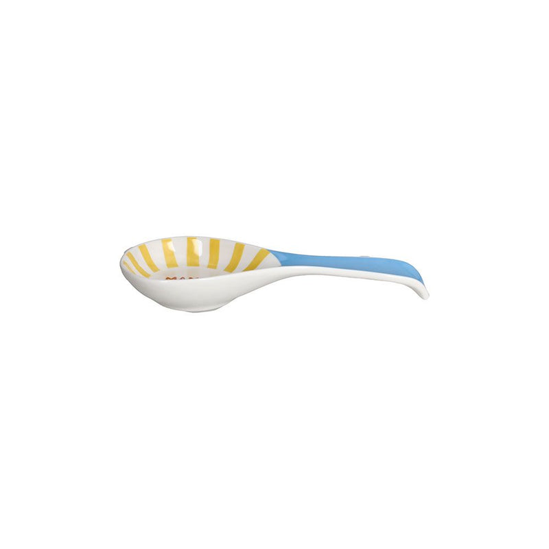 tognana tognana poggia mestolo mamma mia 23 cm viva litalia new bone china azzurro ean 8056444556070