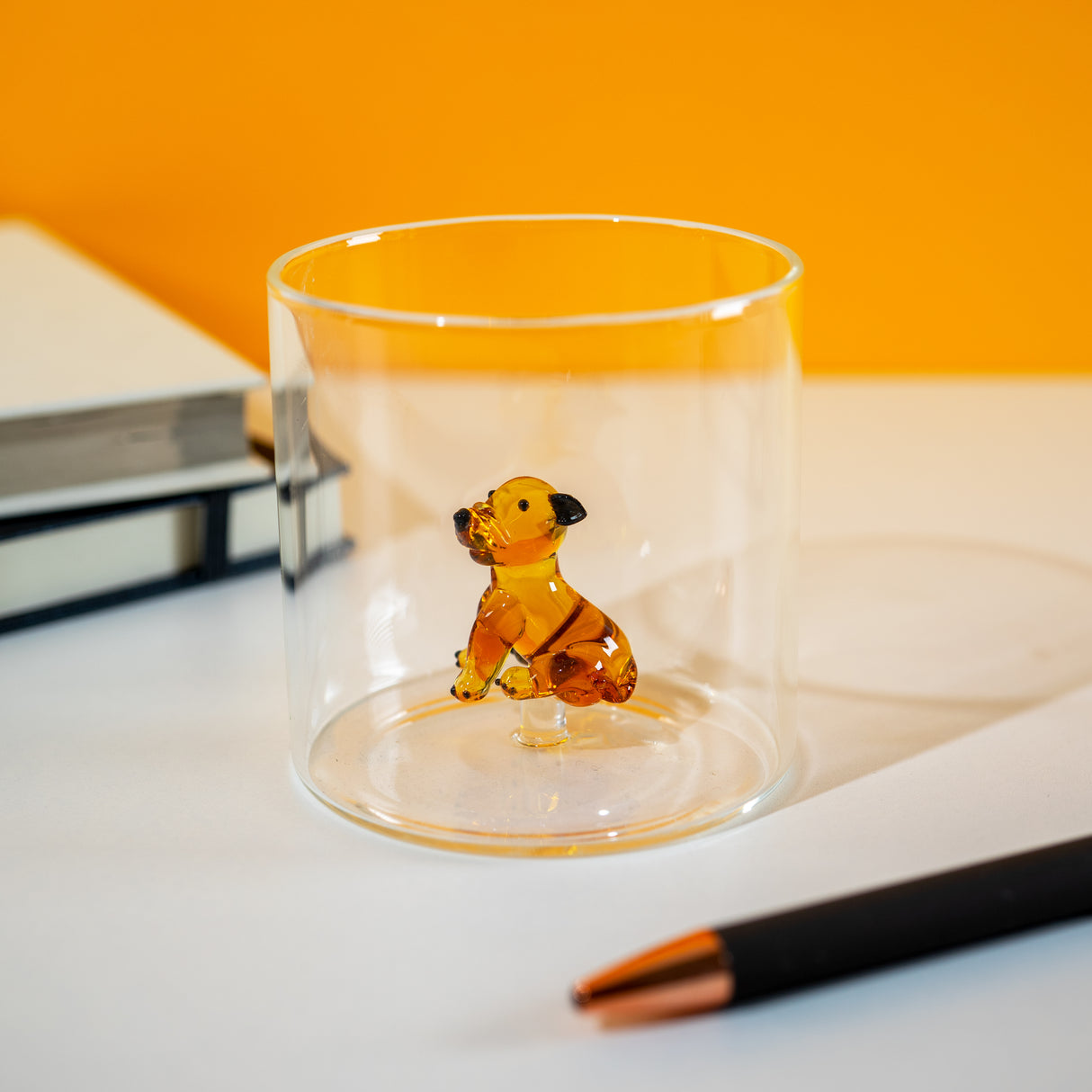 wd lifestyle wd lifestyle bicchiere vetro borosilicato cc 250 ml decoro shar pei ean 8055035684062