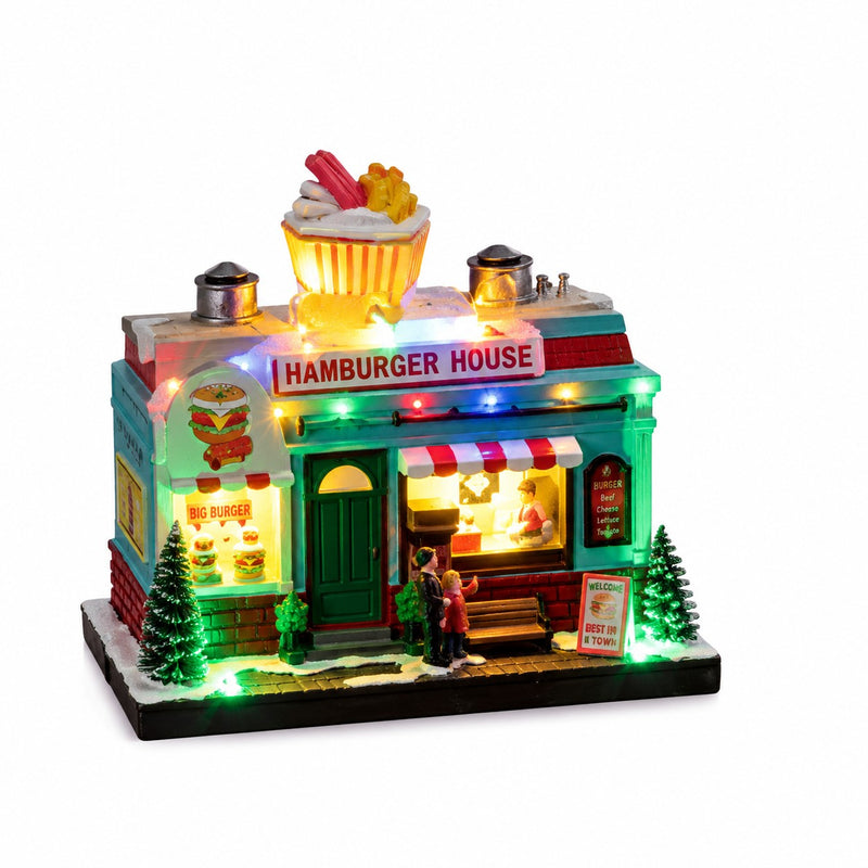 ad trend ad trend paesaggio di natale invernale con led movimento e musica plastica e resina ass 1 pz ean 8057586267039