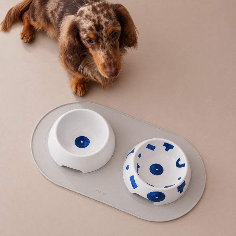 alessi alessi tappetino sottociotola antiscivolo cani e gatti grigio large 64x35 cm ean 8003299503537