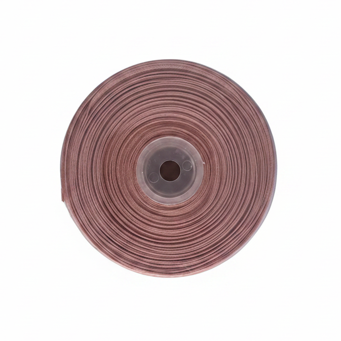 Nastro taffetà Arpimex cipria 40mm 25mt, finitura lucida setosa. Ideale per bomboniere, packaging e allestimenti cerimonie. ean 8018318230059