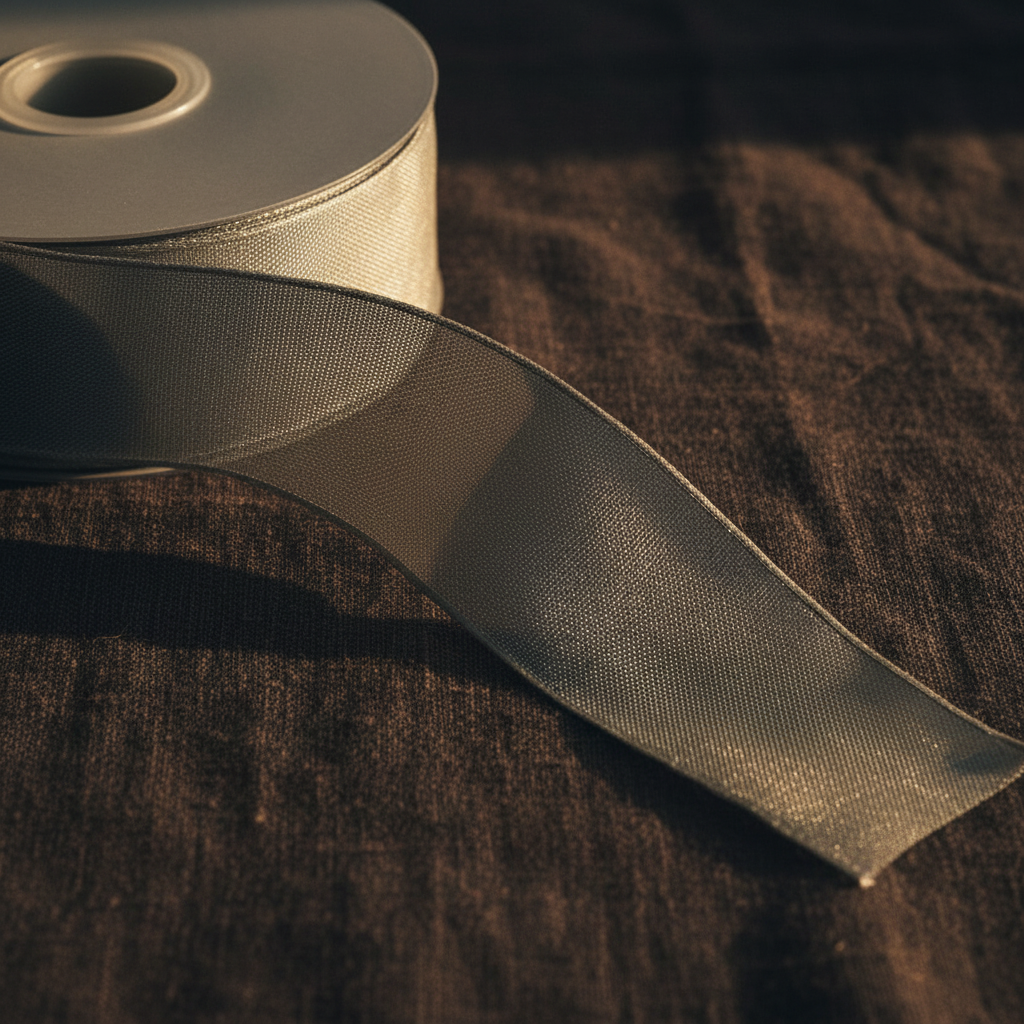 Nastro taffetà Arpimex argento 40mm × 25m: superficie liscia metallica per bomboniere, Natale e cerimonie eleganti. ean 8018318230035