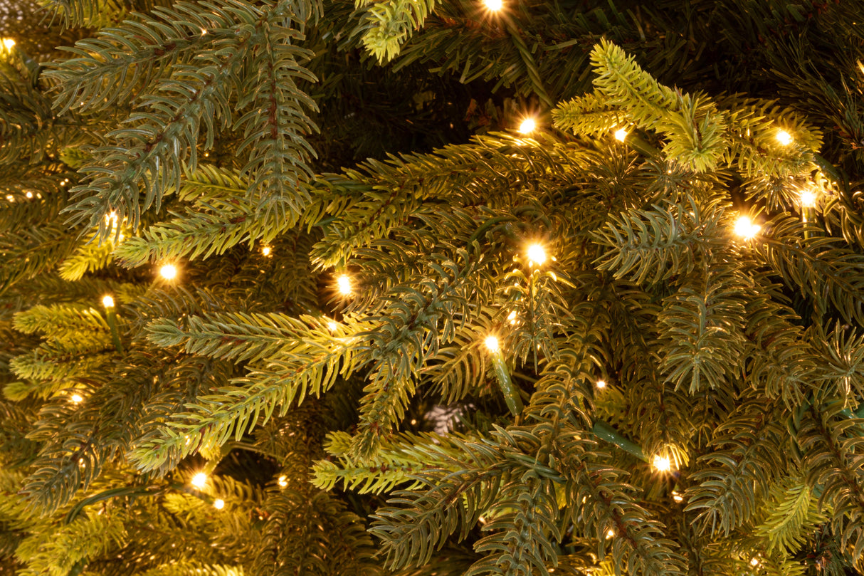bizzotto bizzotto albero di natale berkshire h 270 cm d 170 cm 9 896 rami 3 100 led verde