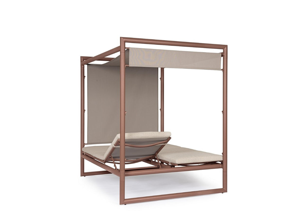 bizzotto bizzotto daybed konnor barn struttura alluminio 213 x 149 x 196 cm tessuto idrorepellente ean 8051836690158