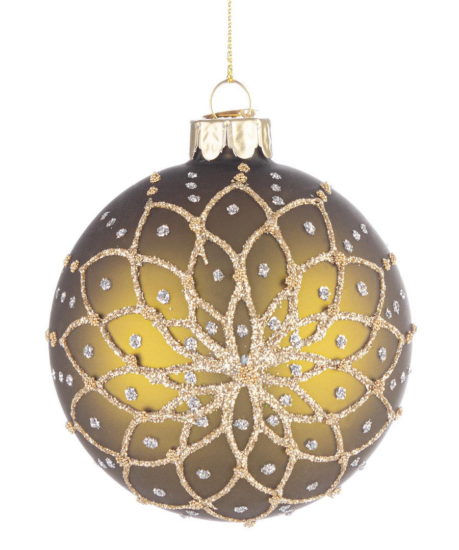 bizzotto bizzotto sfera di natale florid d 80 mm ass verde rosa rosso 1 pz ean 8051836749030