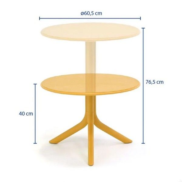 nardi nardi tavolo spritz senape rotondo ean 8010352058569