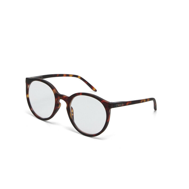 okkia okkia occhiale da lettura mod bologna premontato soft touch classic havana diottrie 1 00 ean 8056211374104