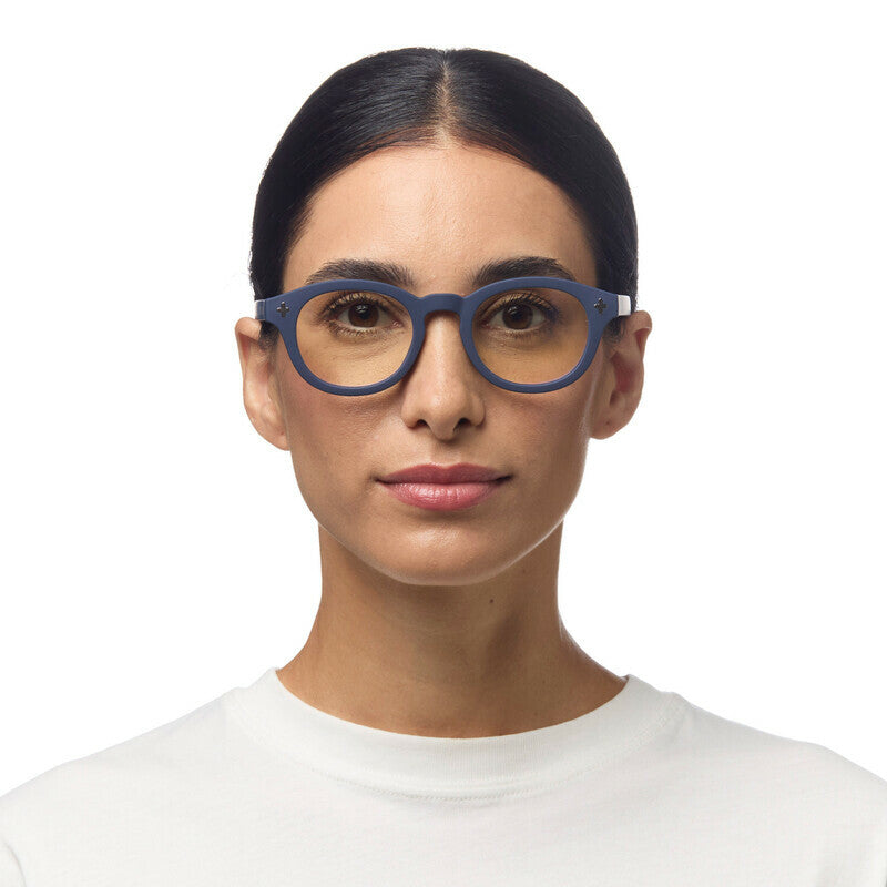 okkia okkia occhiale da lettura mod nashville premontato soft touch spring anti luce blu midnight diottrie 2 50 ean 8056211375118