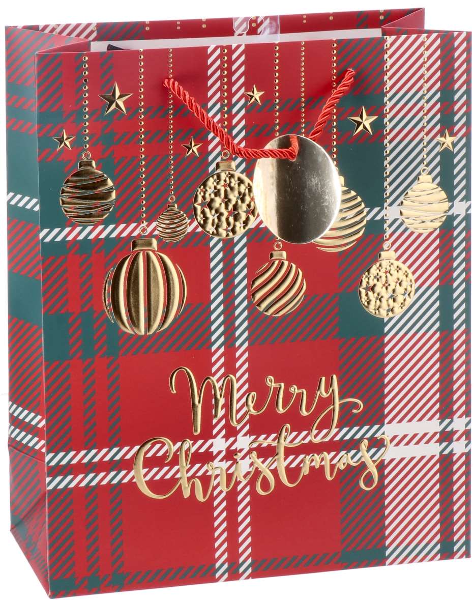 regalo italiano regalo italiano busta regalo di natale carta ass 26 x 12 cm h 32 cm multicolor 1 pz ean 8057586137752