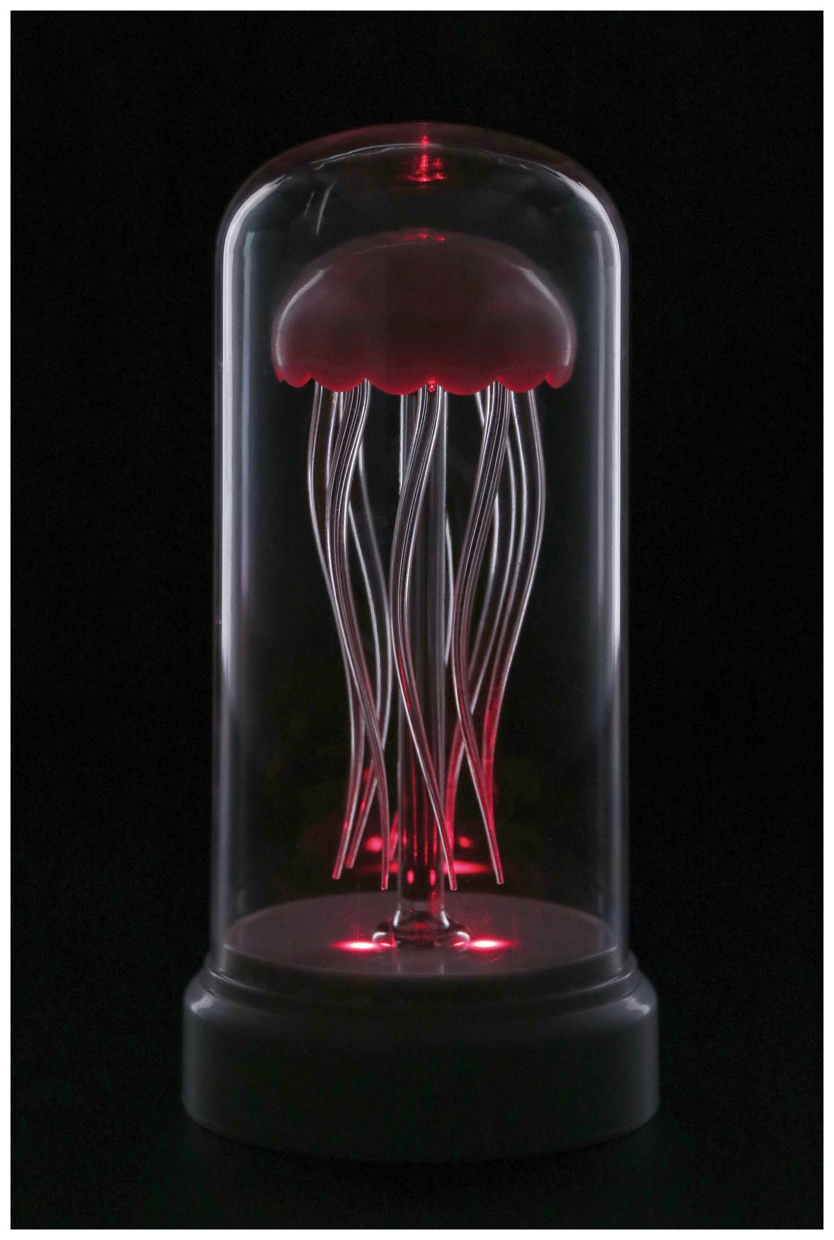 regalo italiano regalo italiano lampada medusa rgb led con movimento effetto acquario decorativo d 10 cm h 21 cm ean 8057586207035