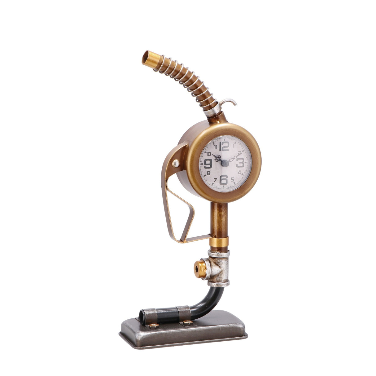 regalo italiano regalo italiano orologio decorativo distributore benzina retro ass in metallo 18 x 9 x 37 cm 1 pz ean 8057586191976