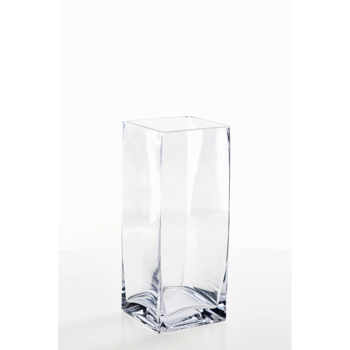 regalo italiano regalo italiano vaso in vetro rettangolare 8 x 8 cm h 20 cm vaso alto per fiori e arredo ean 8021785797758