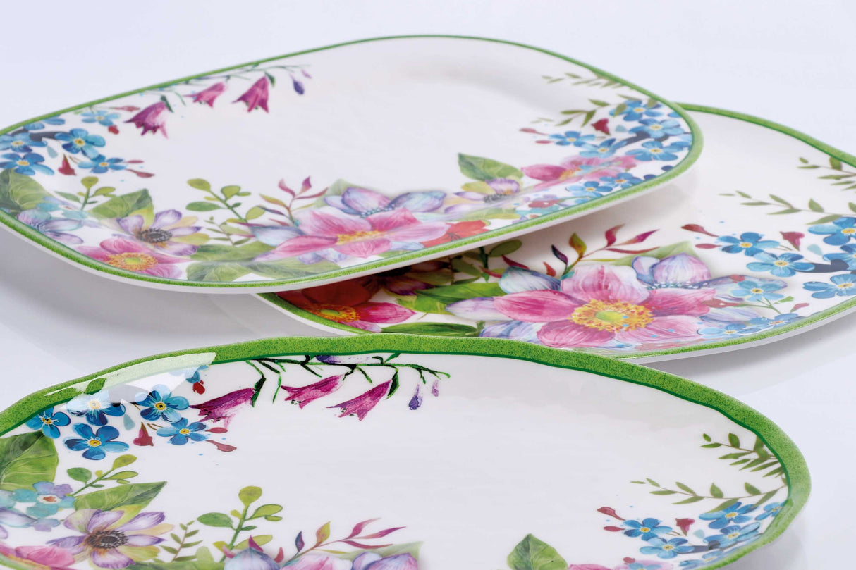 regalo italiano regalo italiano vassoio rotondo shia melamina d 40 cm h 15 cm multicolor ean 8057586111608