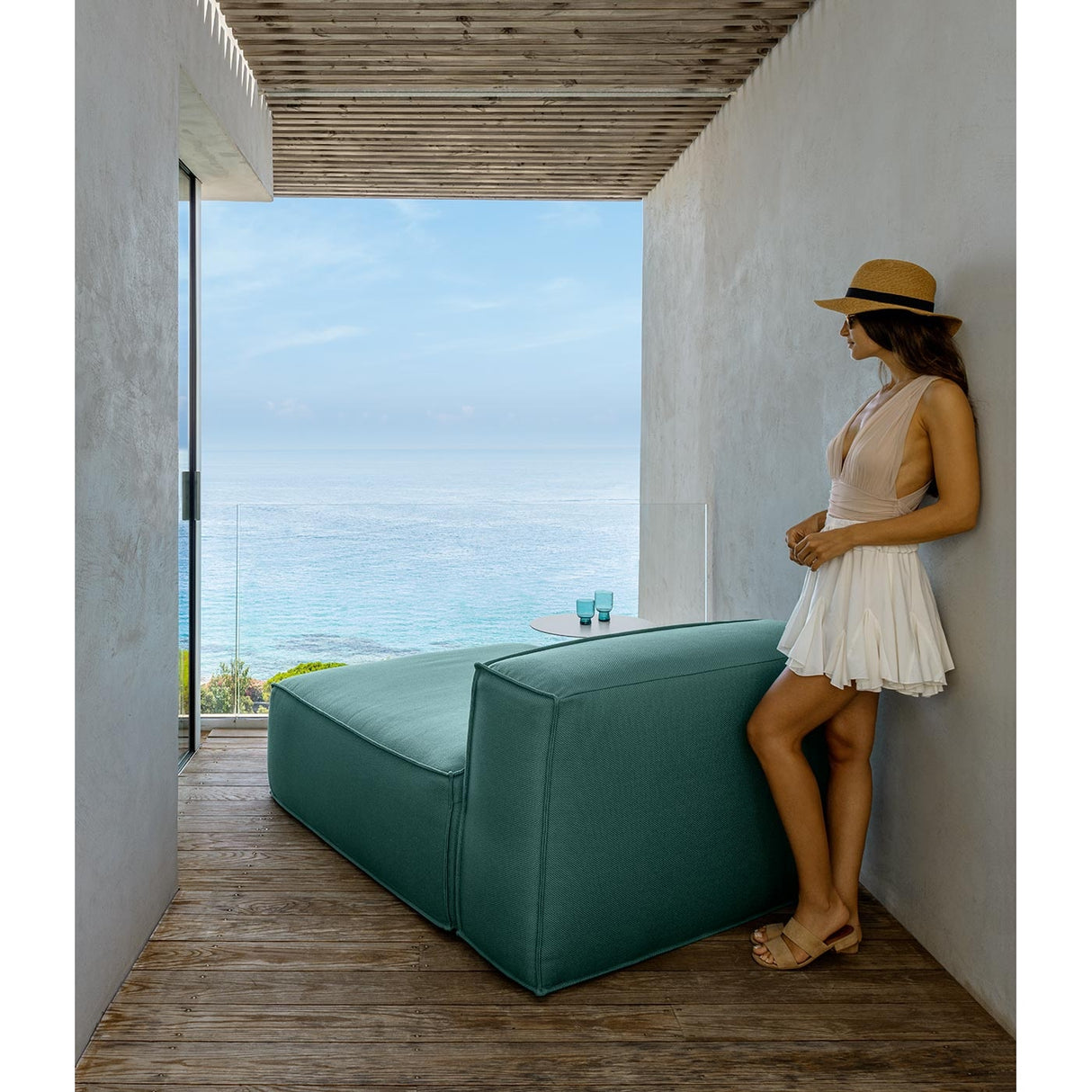 talenti talenti ocean sofa lounge xl divano modulare grigio